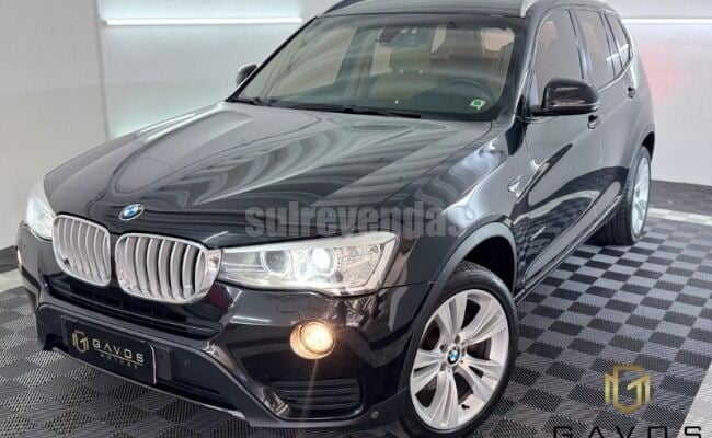 BMW X3 2.0 20I X LINE 4X4 16V GASOLINA 4P AUTOMÁTICO