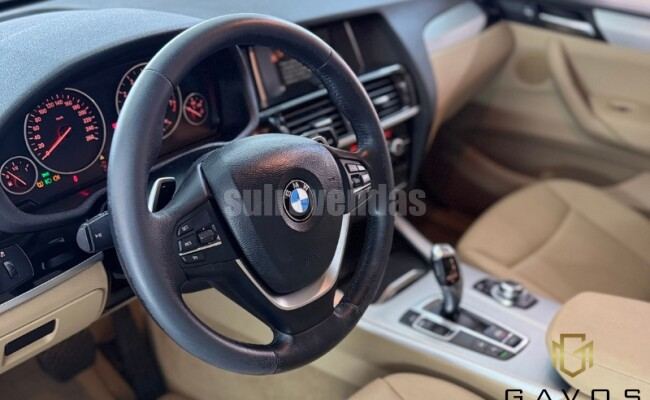 BMW X3 2.0 20I X LINE 4X4 16V GASOLINA 4P AUTOMÁTICO